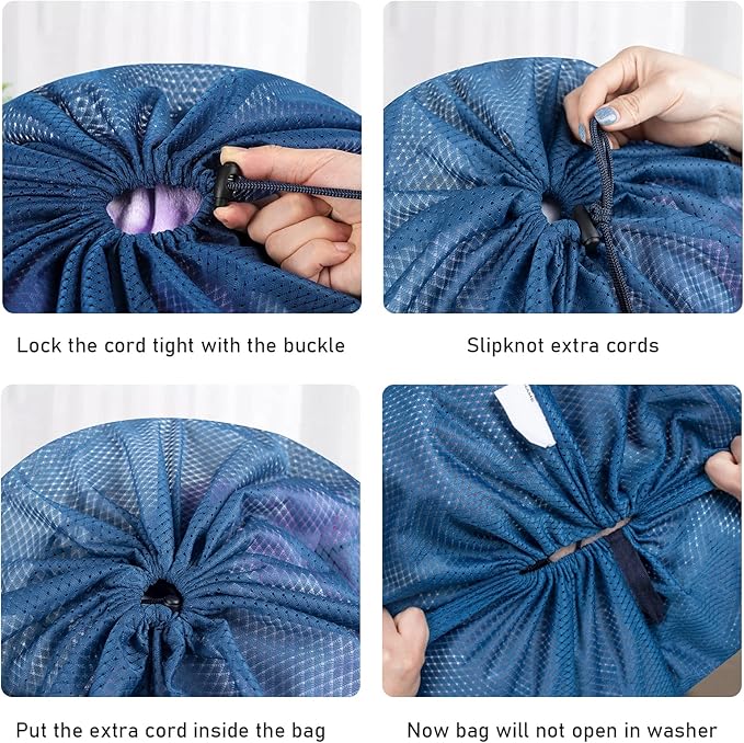 Polecasa Heavy Duty Extra Large Mesh Laundry Bags - Image 6