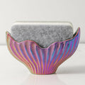 Sponge Holder for Kitchen Sink, Ceramic Dish Sponge Holder by Uiddo