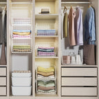 X-cosrack 3 Tier Foldable Closet Organizer, Clothes Shelves - Image 9