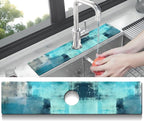 Kitchen Sink Splash Guard Faucet Mat Super Absorbent Fast Drying Mat Sink - Image 2