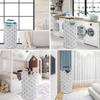 Dalykate Extra Large Laundry Basket 115L Collapsible Oxford Fabric Laundry - Image 4