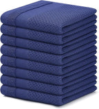 Homaxy 100% Cotton Dish Cloths, 8 Pack by Homaxy