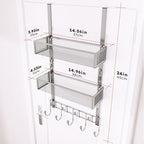 Consumest Over The Door Hooks Organizer - Image 8