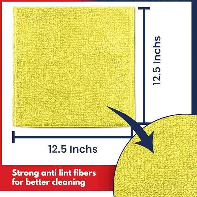 USANOOKS Premium 300GSM Microfiber Cleaning Cloth - Image 2