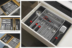 Simple Houseware Expandable Kitchen Drawer Flatware Organizer - Image 6