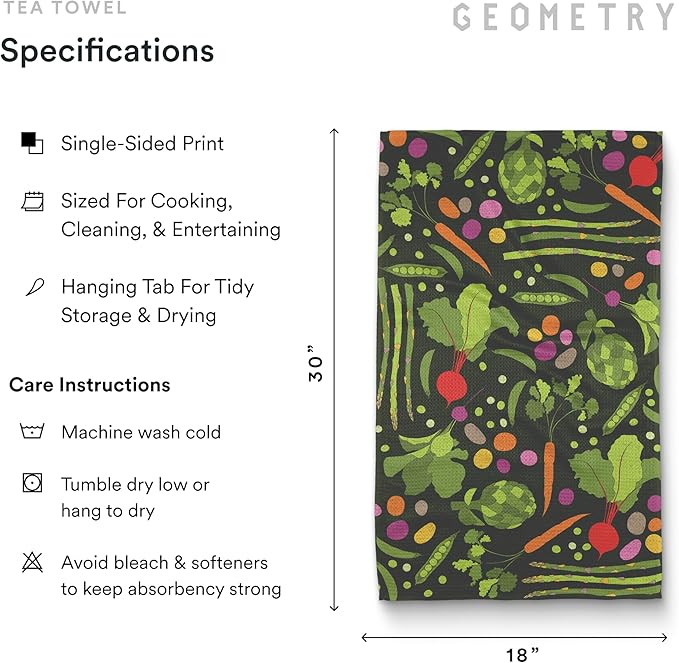 GEOMETRY Kitchen Tea Towels - Image 6