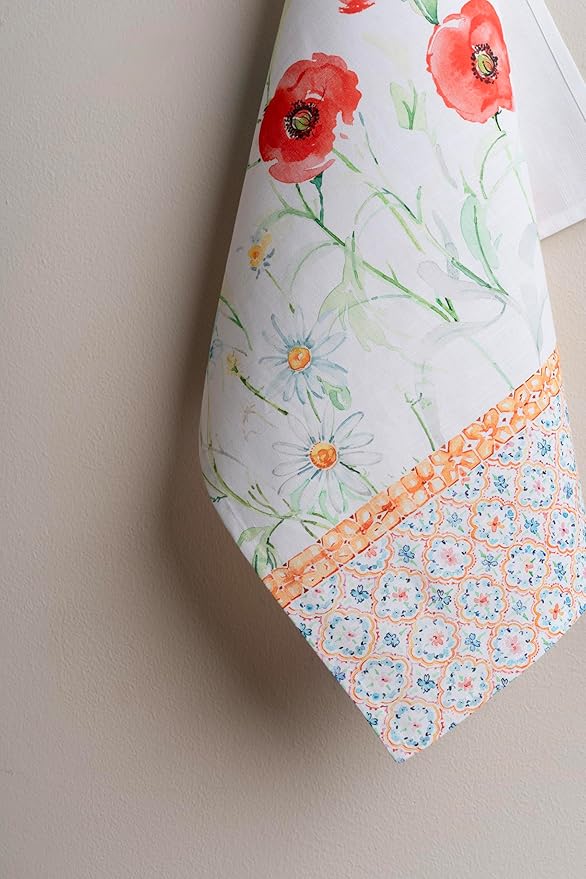 Maison d' Hermine Kitchen Towels Set of 3 100% Cotton 27.50" x 20" Reusable - Image 8