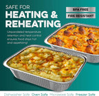 Aluminum Pans With Lids 9x13 Aluminum Foil Pans Trays With Lids - Image 6