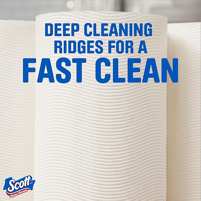 Scott Paper Towels, Choose-A-Sheet, 6 Double Rolls = 12 Regular Rolls - Image 5