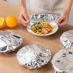20Pieces Aluminum Foil Food Covers - Image 3