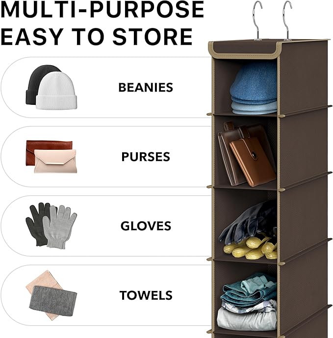 Simple Houseware 10 Shelves Hanging Shoes Organizer Holder - Image 7