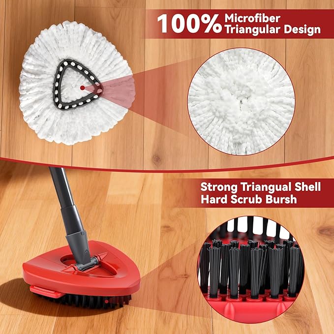 8 Pack Mop Replacement Heads - Image 4