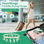 Premium Portable Travel Foldable Clothes Drying Hanger - Image 5