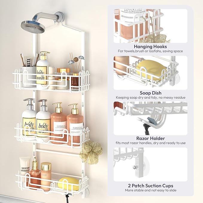 SWTYMIKI Shower Caddy Hanging Organizer - Image 5