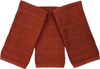 Maroon Rust Cinnamon Kitchen Hand Dish Towels: Oversized 28" x 18", 100% Cotton - Image 8
