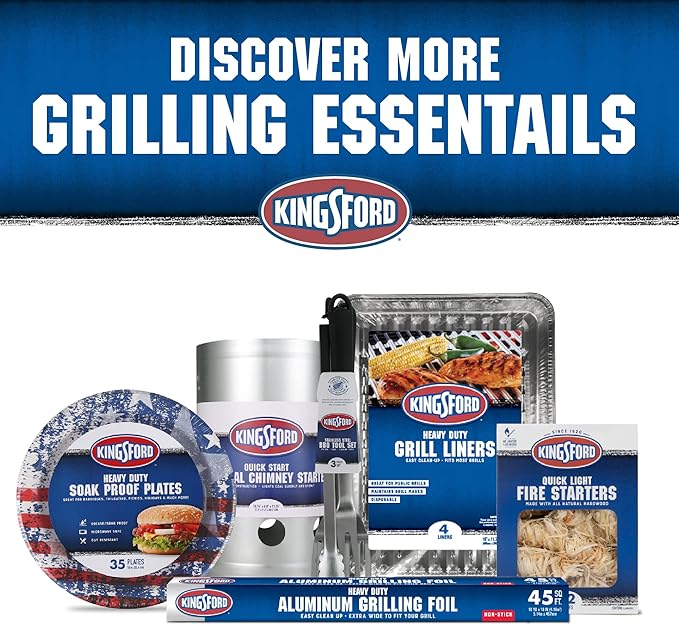 Kingsford Heavy Duty Aluminum Grilling Foil | Durable Aluminum Foil - Image 6