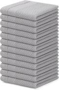 Homaxy 100% Cotton Dish Cloths, 12 Pack by Homaxy