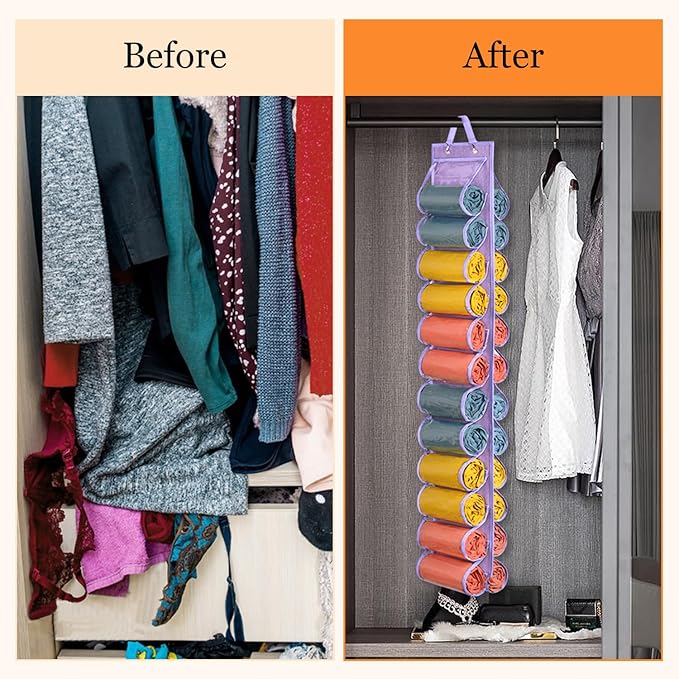 Lirex Hanging Yoga Legging Storage Organizer - Image 4