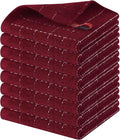 Homaxy 100% Cotton Terry Kitchen Dish Cloths, Ultra Soft and Absorbent Dish by Homaxy