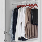 Casafield - 40 Cherry Wooden Suit Hangers - Premium Lotus Wood - Image 4