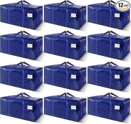12 Pack Extra Heavy Duty Large Moving Bags by WTREE