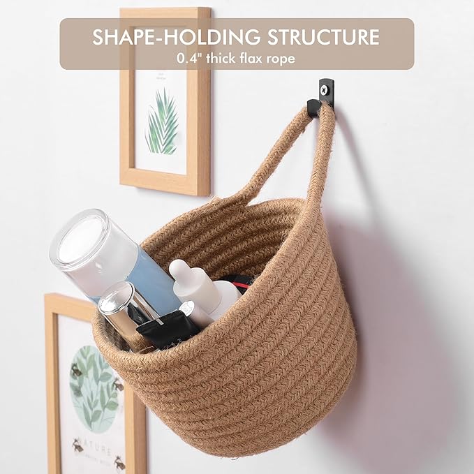 Fabric Wall Hanging Baskets - Image 3