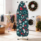 Nuxovilar Ironing Board Cover Winter Hats and Mittens Pattern Polyester 15x54 - Image 2