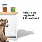OXO Good Grips Pet POP Container – 2.8 Qt/2.6 L |Ideal - Image 3