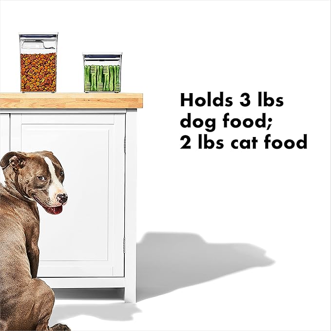 OXO Good Grips Pet POP Container – 2.8 Qt/2.6 L |Ideal - Image 3
