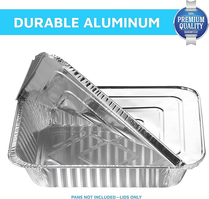 MontoPack Half-Size Aluminium Foil Lids | | Perfect Fit - Image 5