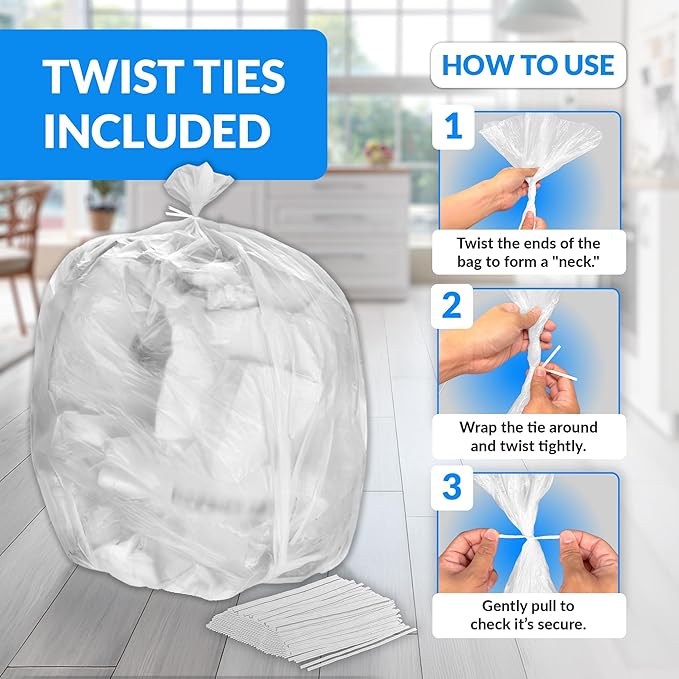 Reli. 40 to 45 Gallon Trash Bags Heavy Duty | 125 Trash Bags - Image 4