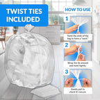 Reli. 40 to 45 Gallon Trash Bags Heavy Duty | 125 Trash Bags - Image 4