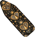 Nuxovilar Ironing Board Covers Golden Heart Winter Trees Pattern Polyester by Nuxovilar