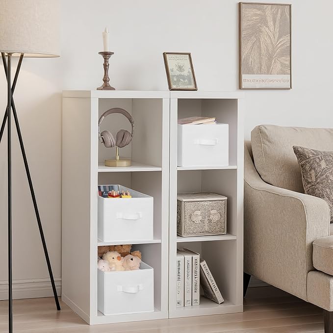 StorageWorks Collapsible Shelf Baskets, Storage Bins - Image 7