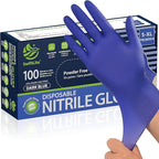 Disposable Nitrile Gloves, Food Safe, Latex-Free Powder-Free, Kitchen Rubber by SWIFTLITE
