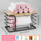 Small Trash Bag Holder, Wall Mount Grocery Bag Holder - Image 2