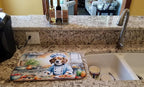 Caroline's Treasures DAC6197DDM Beagle The Chef Dish Drying Mat Absorbent Dish - Image 2