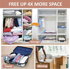 Cozy Essential 8 Pack XXL Jumbo Vacuum Storage Bags, Extra Sealed Bags - Image 3