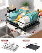 Stainless Steel Dish Drying Rack - Image 2