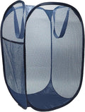 The upgraded pop-up laundry basket features a breathable side pocket mesh design by FOAYACCY