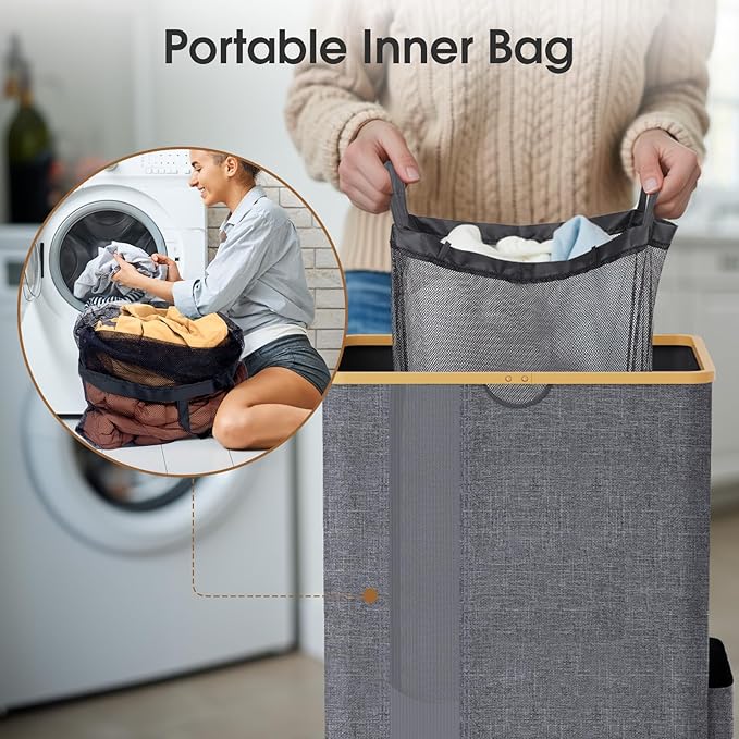 Laundry Basket Clothes Hamper - Image 6