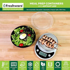 Freshware Meal Prep Bowl Containers Plastic Bowls - Image 2