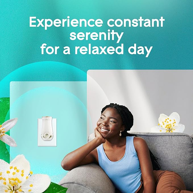 Glade PlugIns Refills Air Freshener, Dewdrop Petals, Scented and Essential Oils - Image 6