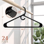 NEATERIZE Ultra Heavy Duty Plastic Clothes Hangers - Image 2