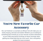 CANDECraftCo Car Air Hanging Fragrance Oil, Car Auto Freshener - Image 5