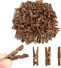 CCINEE 150 PCS Mini Natural Wooden Clothespins, 1 Inch Multi-Function by CCINEE