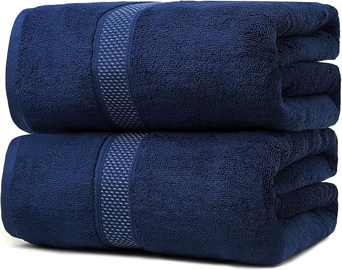 Fluffy Cotton Bath Towels Set650GSM, 2-Piece Set, Thickened and Enlarged - Image 4