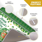 Shamrock Truck Dish Drying Mat Buffalo Check Dish Drainer Mat 18x24 inch - Image 4