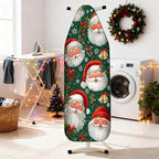 Nuxovilar Ironing Board Cover Christmas Santa Claus Collage Pattern Polyester - Image 2