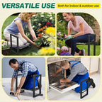 Garden Kneeler and Seat - Heavy Duty Folding Garden Stool with Handles, Stable Kneeling Device Bench Chair Gardening Tools Gifts for Women Men Seniors Gardeners Outdoor Weeding Planting - Image 8